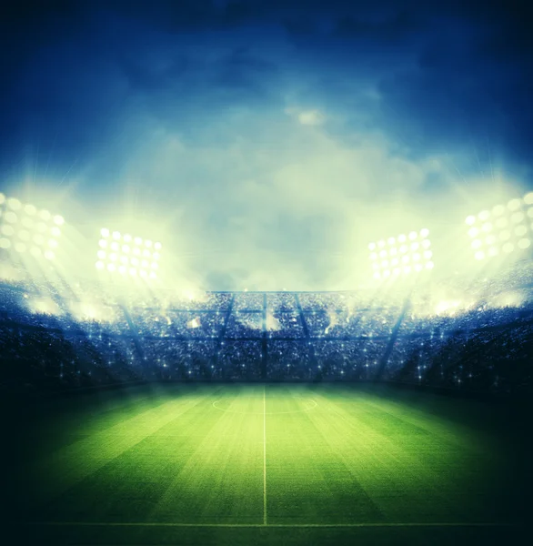 Football stadium — Stock Photo, Image