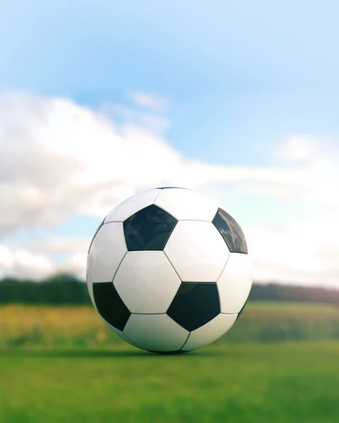 Balón de fútbol — Foto de Stock