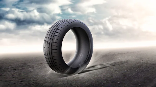 stock image Vehicle tire