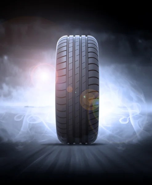 Vehicle tire — Stock Photo, Image