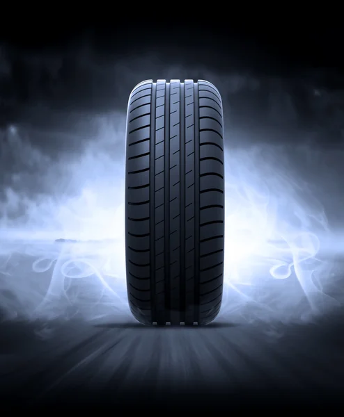 Vehicle tire — Stock Photo, Image