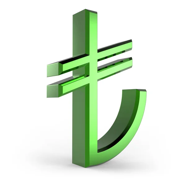 Turkish Lira Symbol — Stock Photo, Image