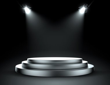 Sahnede spot ışığı