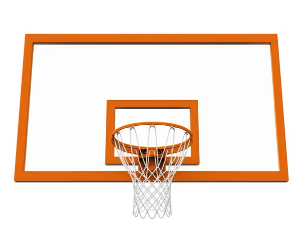 Basketball hoop isolated — Stock Photo, Image