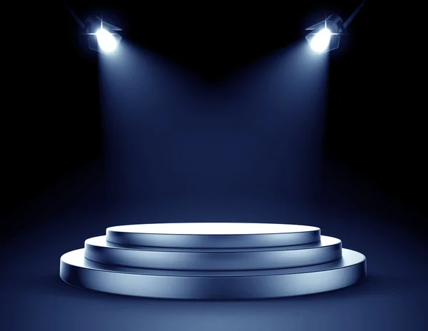 Spot light on stage — Stock Photo, Image