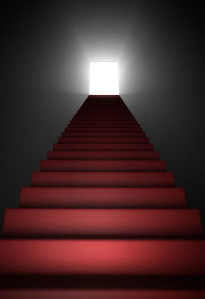 光的阶梯 — 图库照片