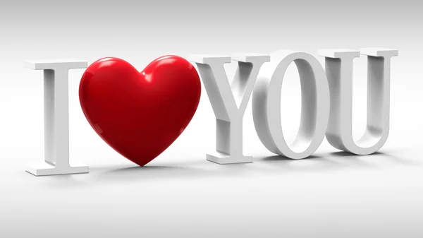 I love you — Stock Photo, Image