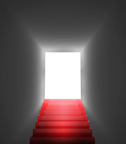 Stairway to heaven in the light — Stock Photo, Image