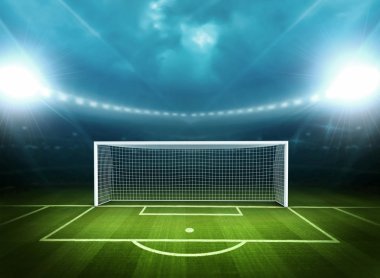 Işıklı gece arenada