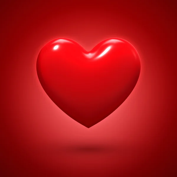 Láska srdce — Stock fotografie