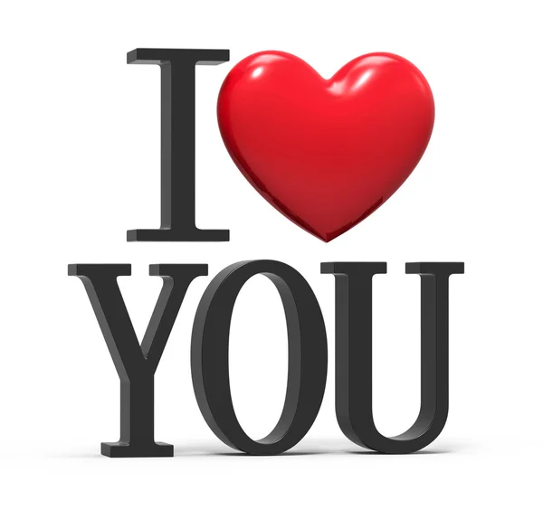 I love you — Stock Photo, Image