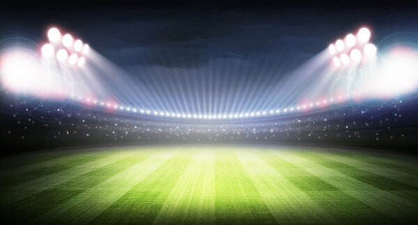 Luz del estadio — Foto de Stock
