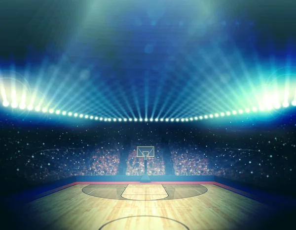 Basketball-Arena — Stockfoto