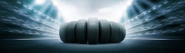 Vehicle tires clipart