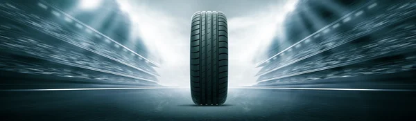 Vehicle tires — Stock Photo, Image