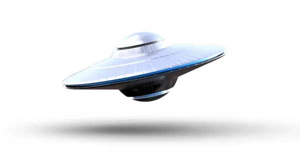 Ufo isolato su sfondo bianco — Foto Stock