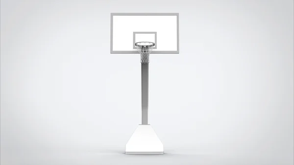 Basketball hoop isolated — Stock Photo, Image