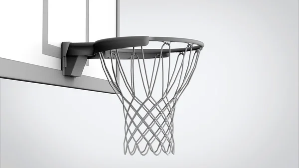 Basketball hoop isolated — Stock Photo, Image