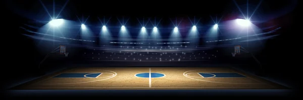 Basketbal stadion — Stockfoto