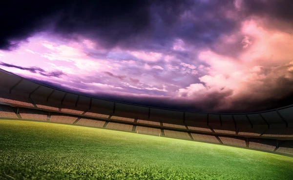 Estadio y cielo — Foto de Stock