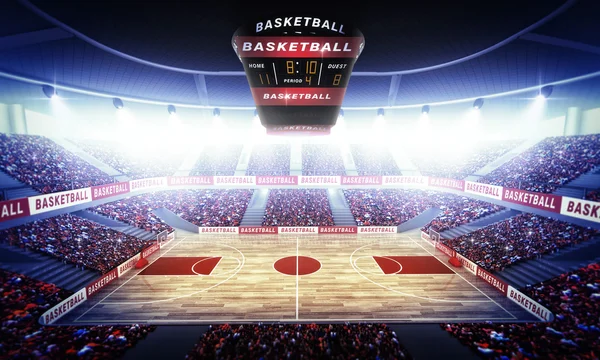 Basketball arena — Stock Photo, Image