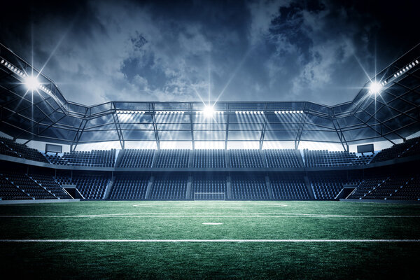 Un estadio imaginario — Foto de Stock