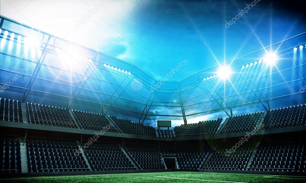 An imaginary stadium