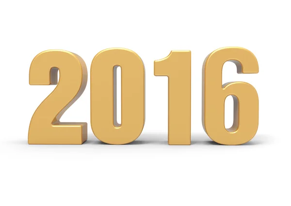 Nuevo año 2016 — Foto de Stock