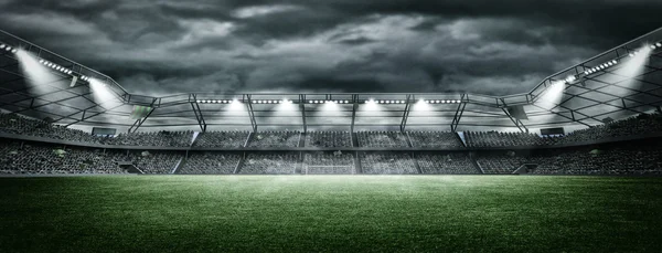 Fondo del estadio de fútbol — Foto de Stock