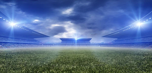Soccer stadium background — Stock Photo, Image