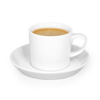 Bir fincan espresso kahve.