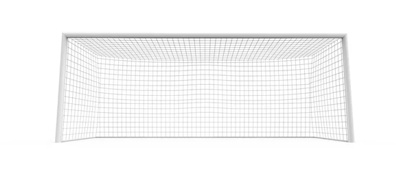 Goal post on white background — Stock Photo, Image