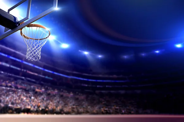 Баскетбольная арена, фон — стоковое фото