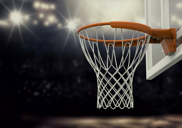 Basketball arena,background