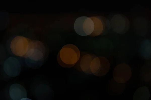Абстрактный Свет Городском Боке Дефокусированные Огни Ночной Размытый Фон — стоковое фото