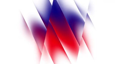 Soyut dinamik dalga sıvı sıvı fütüristik neon mavisi beyaz arka planda kırmızı parlak cam bozulması