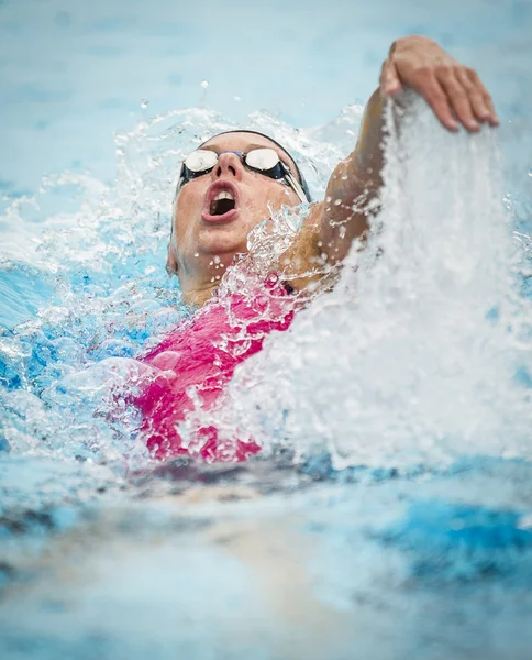 51 trofeo settecolli egyértelmű di nuoto úszás stadio del nuoto roma Olaszország — Stock Fotó