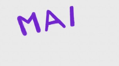 Günümü kısa bir metin animasyonu yap.