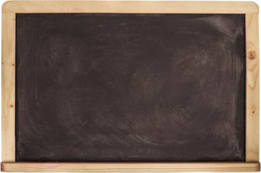 Blackboard kara tahta doku. Boş siyah tebeşir izlerini ile