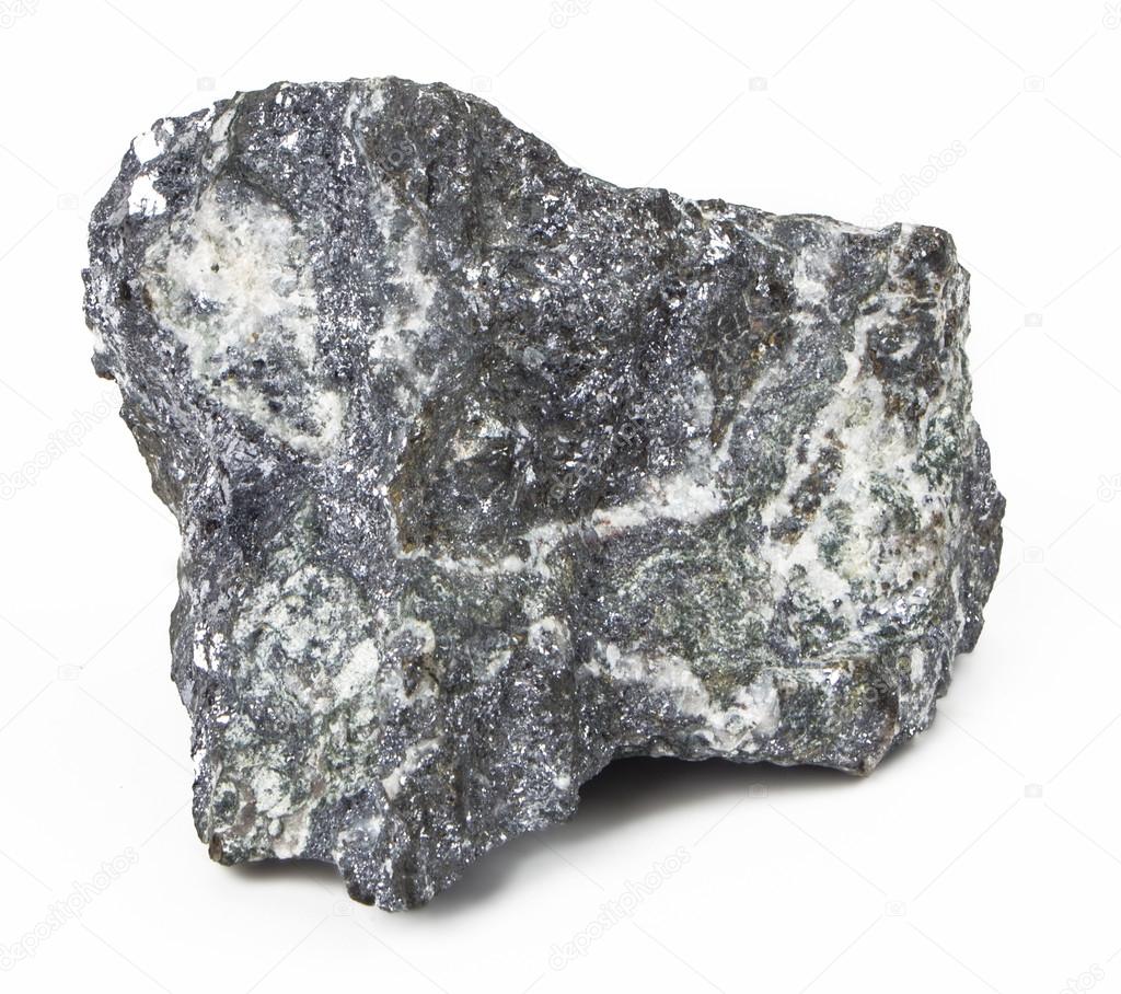 Rock from silver