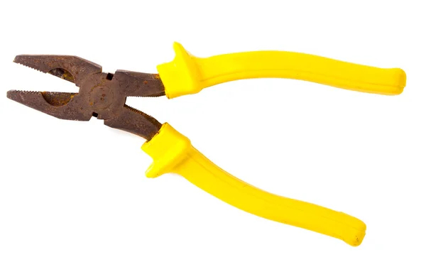 Really old rusty pliers — Stock Photo, Image