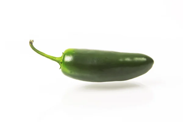 Green jalapeno hot pepper — Stock Photo, Image