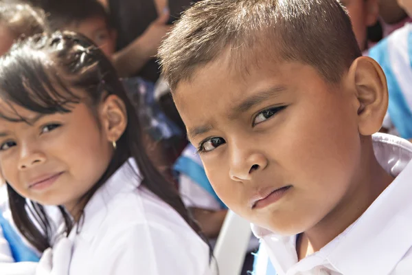 Kids celebrating Central America independence day — Stock Photo, Image