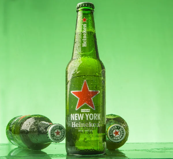 Heineken International beer, Special edition, City edition Nueva York —  Fotos de Stock