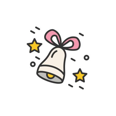 Jingle çan renk simgesi