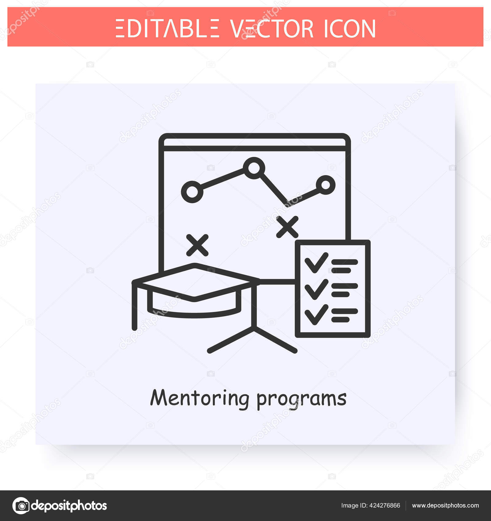 Indstilling Helt vildt Egern Mentoring program icon, Royalty-free Mentoring program icon Vector Images &  Drawings | Depositphotos®