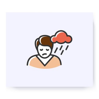 Depresyon renk simgesi