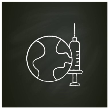 Dünya tebeşir ikonu aşısı