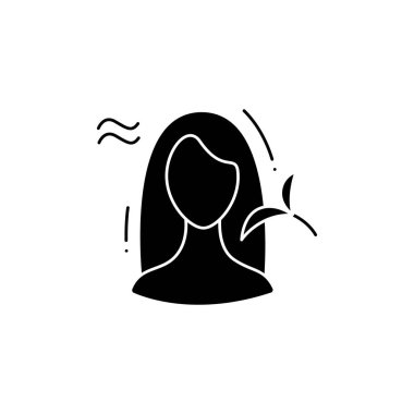 Organik çay, saç bakım sembolü