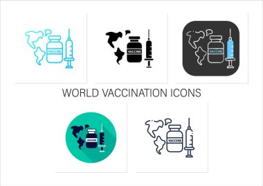 Dünya aşı simgeleri ayarlandı